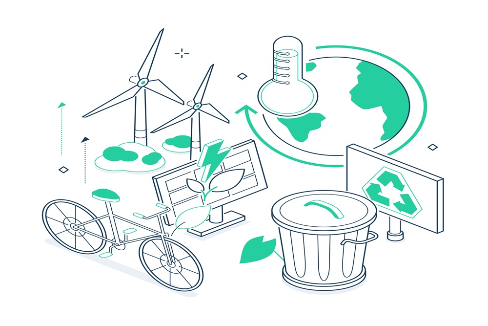 business travel sustainability Sustainability graphic