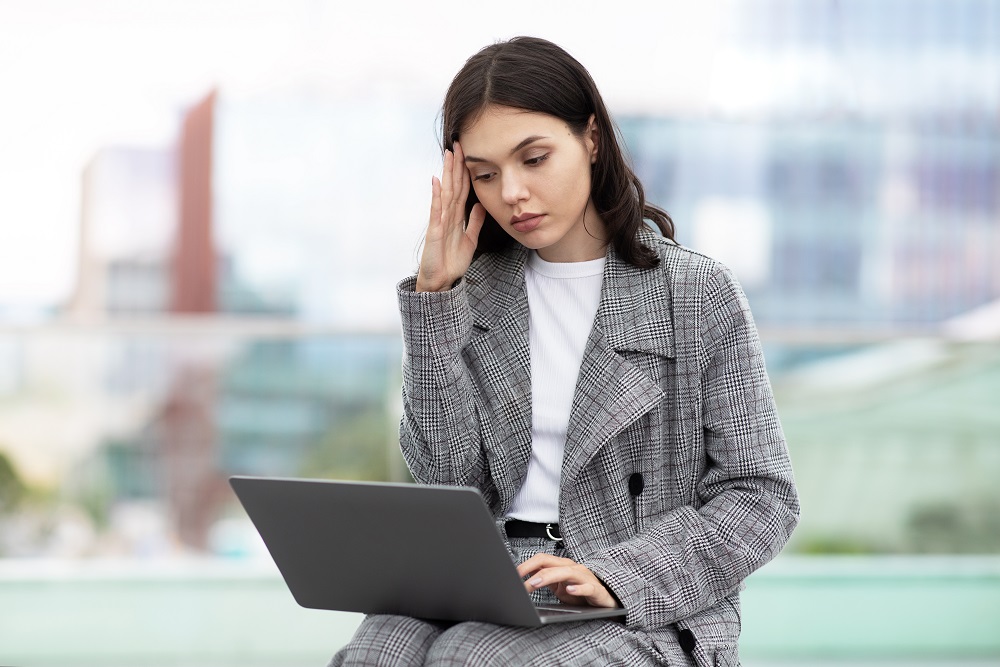 Probleme während einer Geschäftsreise