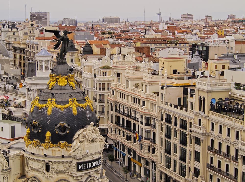 Metropolis Building in Madrid Madrid travel