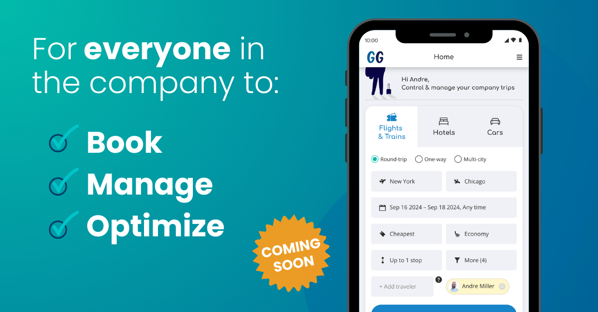 GetGoing APP launch GetGoing travel management app for the whole team